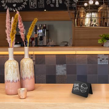 Chalkboard Table Tent Display