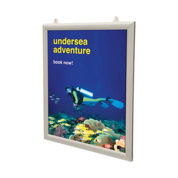 Double Sided Aluminum Slide In Frame