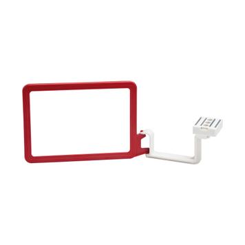 Swinging Magnetic Shelf Barker with Plastic Frame