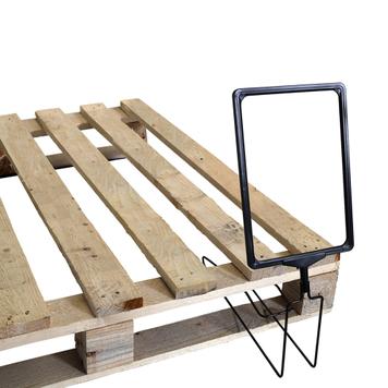 Pallet Sign Holder w. T-Piece & Letterhead Frame