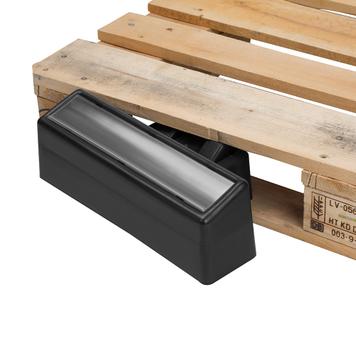 15.35" x 5" Pallet Price Label Holder, Black