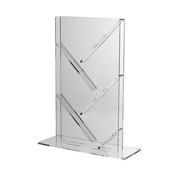 Acrylic Brochure Holder Zig Zag