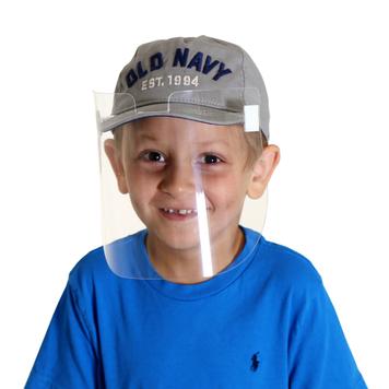 Clip-On Personal Face Shield, Kids Size
