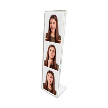 Acrylic L-Shaped Photo Booth Sign Holder