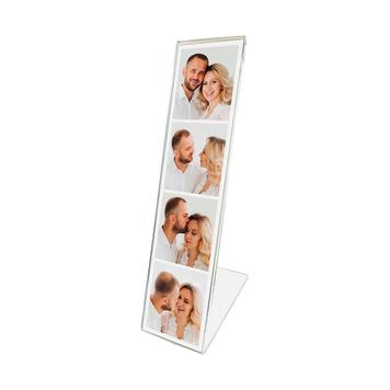 Acrylic L-Shaped Photo Booth Sign Holder