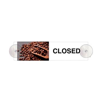 Sliding Open/Closed Door Sign