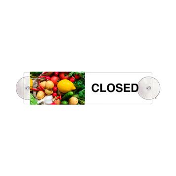 Sliding Open/Closed Door Sign