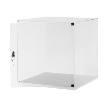 EasyCubes Lockable Display Case, 15.75"