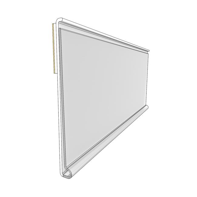 Shelf Label Holder &quot;DBR&quot; | 1.5&quot; Ticket Height