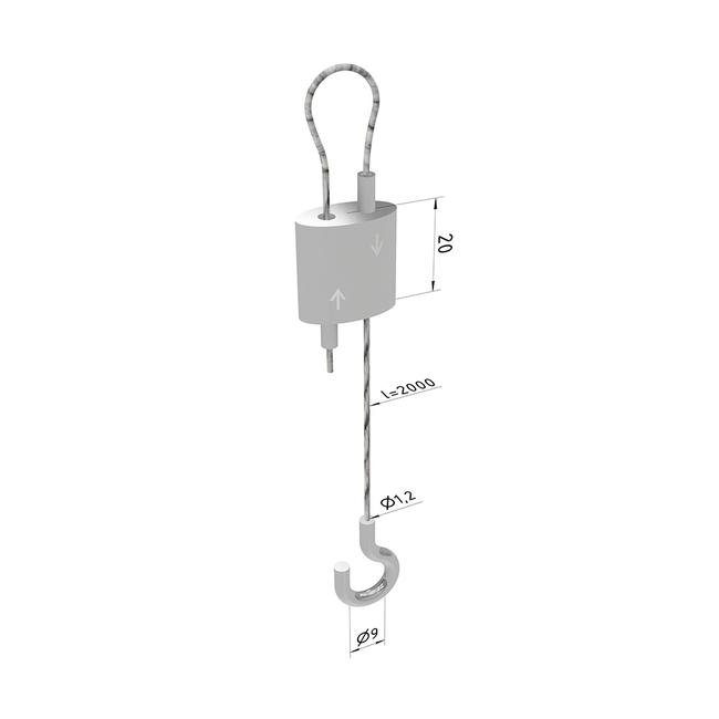 Cable Clamp Grainger Heavy Duty String Light Hanging Kit for