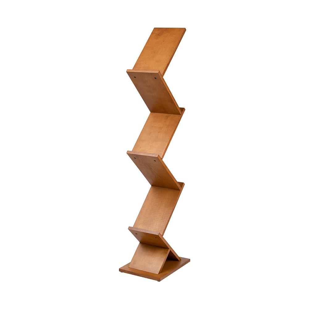Wooden Zig Zag Brochure Stand | Holds Letterhead Literature