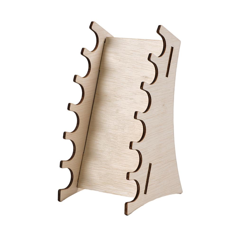 Wooden Tube Display Stand | Holds 6 Tubes or Rolled Products