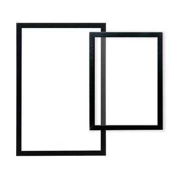 Chalk Board Transparent with Wooden Frame