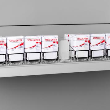 Series VI Wide Stock Pusher for Tobacco Products