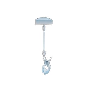 Large Price Card Holder With Clamp