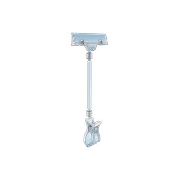 Price Card Holder With Clamp