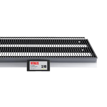 Hinged Mounting Rail for Hanshow Nebular Electronic Shelf Labels
