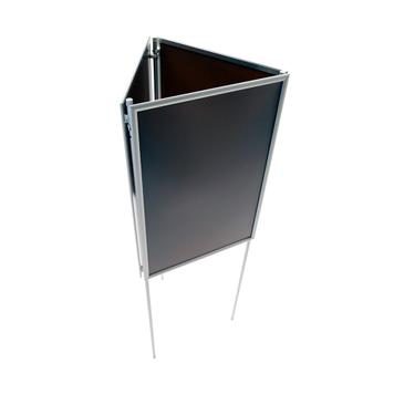 3-Sided Poster Frame Stand "Eco"