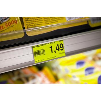 Series ALU Aluminum Shelf Edge Strip