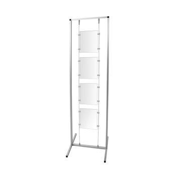 Construct Series Poster Stand with Cable Hanging System