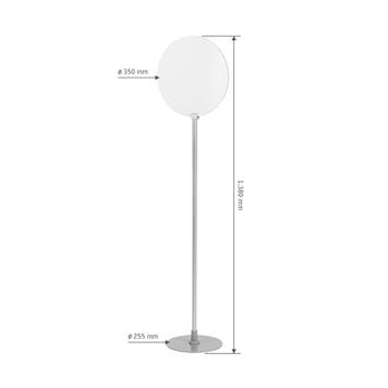 Como Series Circle Shaped Sign Stand