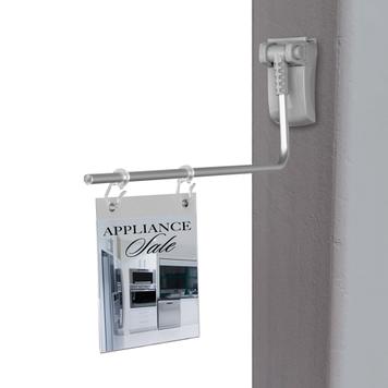 Magnetic Sign Holder with Hooks