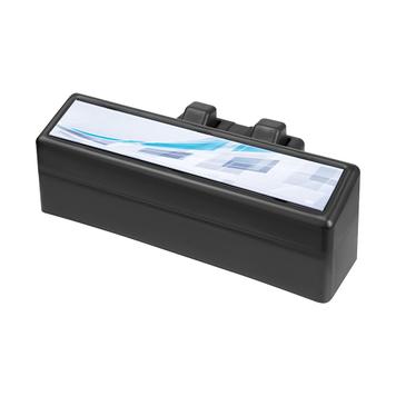 15.35" x 5" Pallet Price Label Holder, Black