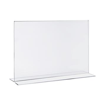 Acrylic T-Shaped Menu Card Holder