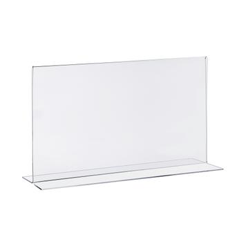 Acrylic T-Shaped Menu Card Holder