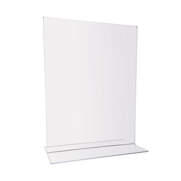 Acrylic T-Shaped Menu Card Holder