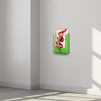 Color Series Wall Mounted Brochure Holder