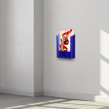 Color Series Wall Mounted Brochure Holder