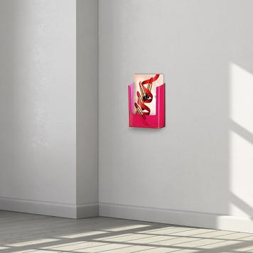 Color Series Wall Mounted Brochure Holder
