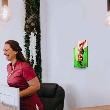Color Series Wall Mounted Brochure Holder