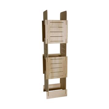 Wooden Display Tower