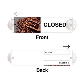 Sliding Open/Closed Door Sign