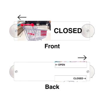 Sliding Open/Closed Door Sign