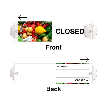 Sliding Open/Closed Door Sign