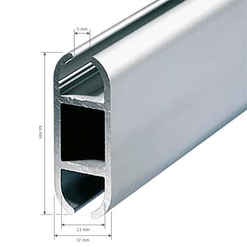 Wall Mounted Poster Rail System