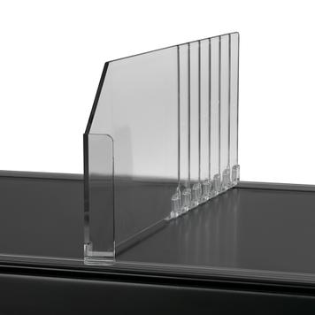 Series MR Curved Shelf Divider With Break Points