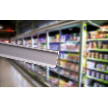 Series ALU Aluminum Shelf Edge Strip