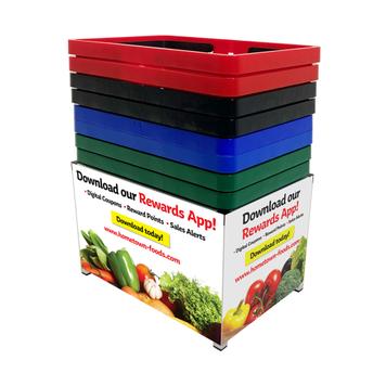 Construct Series Shopping Basket Stand