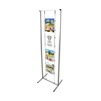 Construct Series Poster Stand with Cable Hanging System