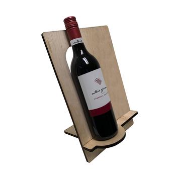 Wooden Bottle Stand