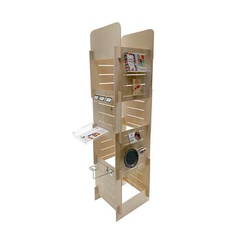 Wooden Display Tower