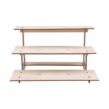 Wooden Table Display Rack