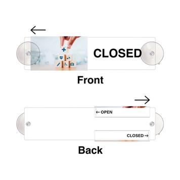 Sliding Open/Closed Door Sign