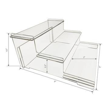 3 Tier Acrylic Shelf