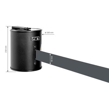 Guide Series Wall Mounted Barrier Tape