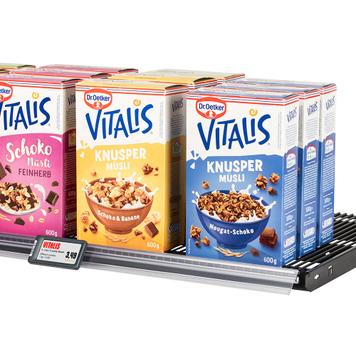 Hinged Mounting Rail for Displaydata Digital Price Tags